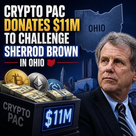 Crypto Pac Donates $11m To Challenge Sherrod Brown In Ohio