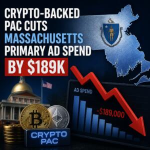 Crypto-backed PAC cuts Massachusetts primary ad spend by $189K Crypto-Backed Pac Cuts Massachusetts Primary Ad Spend By $189k