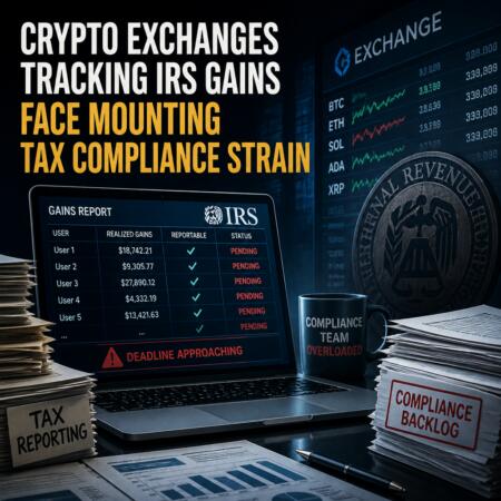 Crypto Exchanges Tracking Irs Gains Face Mounting Tax Compliance Strain