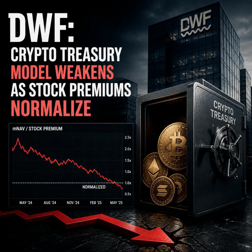 DWF: Crypto Treasury Model Weakens as Stock Premiums Normalize Dwf: Crypto Treasury Model Weakens As Stock Premiums Normalize