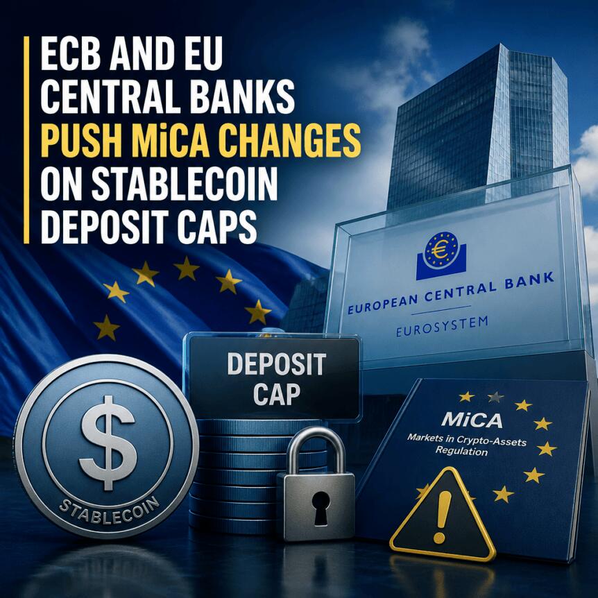 ECB and EU Central Banks Push MiCA Changes on Stablecoin Deposit Caps Ecb And Eu Central Banks Push Mica Changes On Stablecoin Deposit Caps