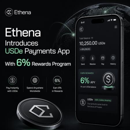 Ethena Introduces Usde Payments App With 6% Rewards Program
