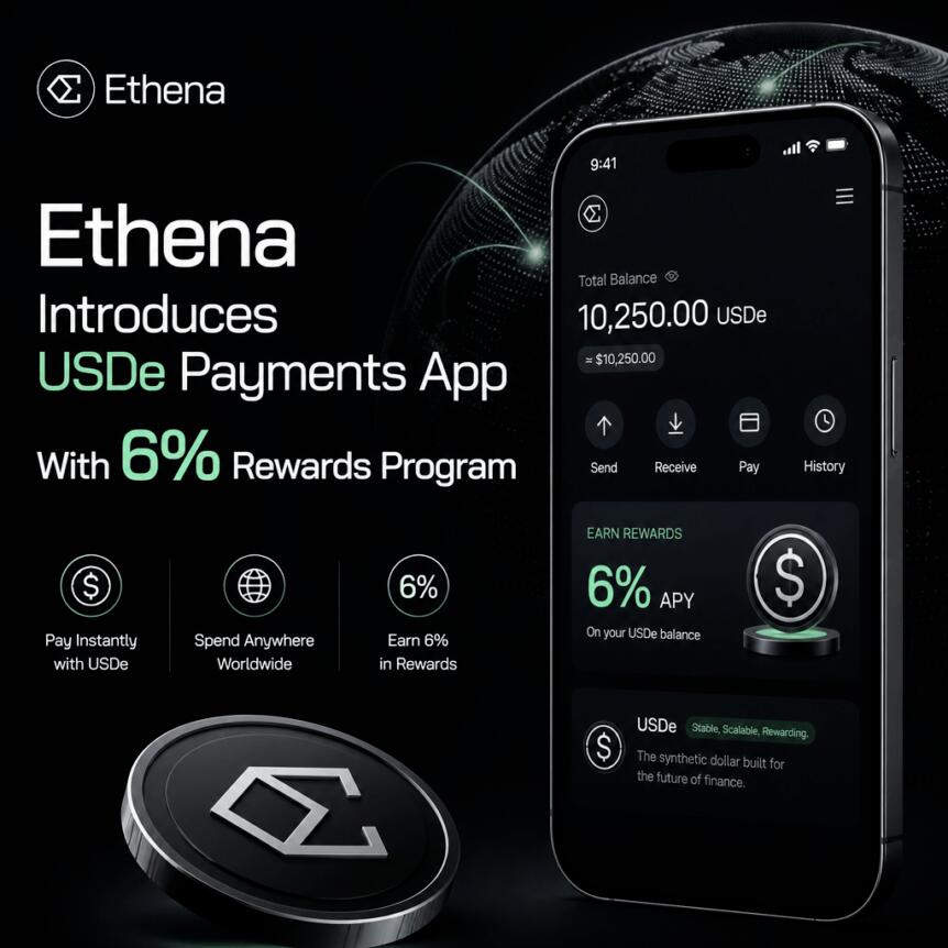 Ethena Introduces USDe Payments App With 6% Rewards Program Ethena Introduces Usde Payments App With 6% Rewards Program