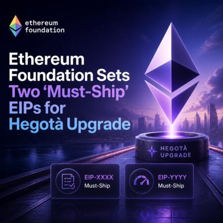 Ethereum Foundation Sets Two ‘must-Ship’ Eips For Hegotà Upgrade