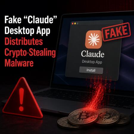 Fake “claude” Desktop App Distributes Crypto-Stealing Malware