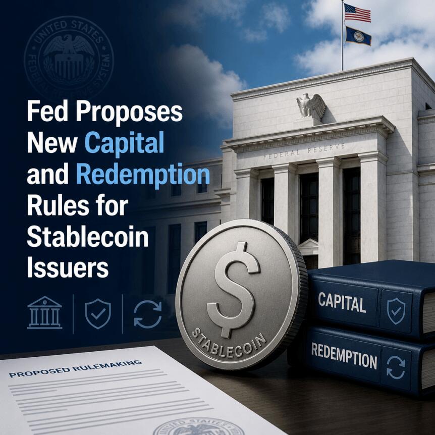 Fed Proposes New Capital and Redemption Rules for Stablecoin Issuers