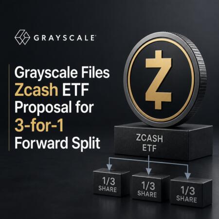 Grayscale Files Zcash ETF Proposal for 3-for-1 Forward Split Grayscale Files Zcash Etf Proposal For 3-For-1 Forward Split