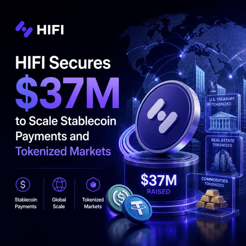 Hifi Secures $37m To Scale Stablecoin Payments And Tokenized Markets