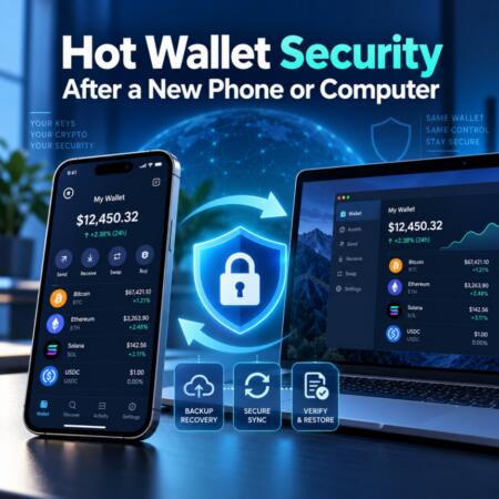 Hot Wallet Security After a New Phone or Computer Hot Wallet Security After A New Phone Or Computer