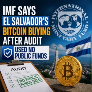 Imf Says El Salvador’s Bitcoin Buying After Audit Used No Public Funds