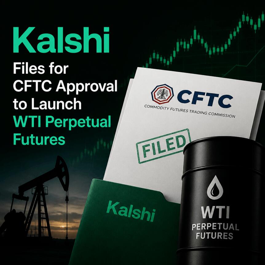 Kalshi Files for CFTC Approval to Launch WTI Perpetual Futures Kalshi Files For Cftc Approval To Launch Wti Perpetual Futures