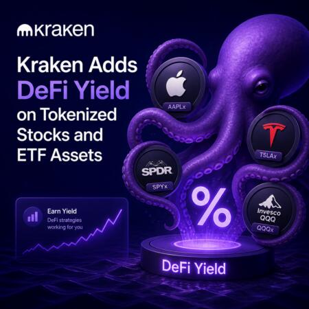 Kraken Adds Defi Yield On Tokenized Stocks And Etf Assets