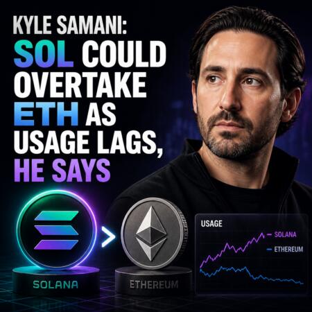 Kyle Samani: SOL Could Overtake ETH as Usage Lags, He Says Kyle Samani: Sol Could Overtake Eth As Usage Lags, He Says