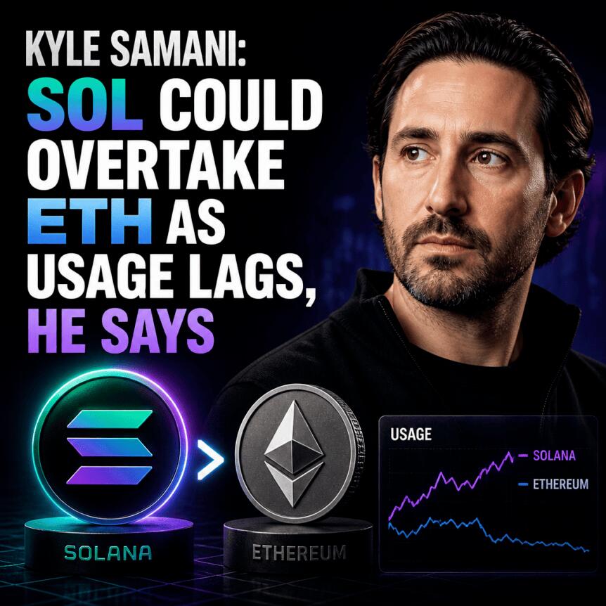 Kyle Samani: SOL Could Overtake ETH as Usage Lags, He Says