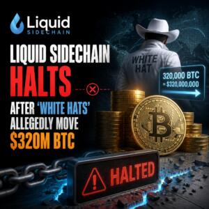 Liquid Sidechain Halts After ‘White Hats’ Allegedly Move $320M BTC Liquid Sidechain Halts After ‘white Hats’ Allegedly Move $320m Btc