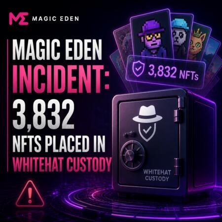 Magic Eden Incident: 3,832 NFTs Placed in Whitehat Custody Magic Eden Incident: 3,832 Nfts Placed In Whitehat Custody