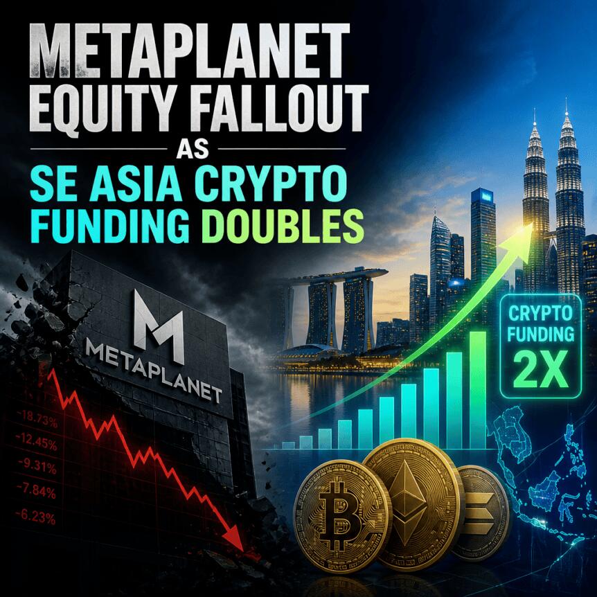 Metaplanet Equity Fallout as SE Asia Crypto Funding Doubles Metaplanet Equity Fallout As Se Asia Crypto Funding Doubles
