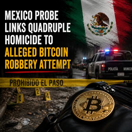 Mexico Probe Links Quadruple Homicide to Alleged Bitcoin Robbery Attempt Mexico Probe Links Quadruple Homicide To Alleged Bitcoin Robbery Attempt