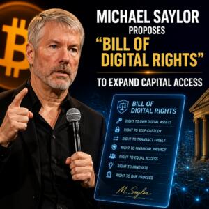 Michael Saylor Proposes “Bill of Digital Rights” to Expand Capital Access Michael Saylor Proposes “bill Of Digital Rights” To Expand Capital Access