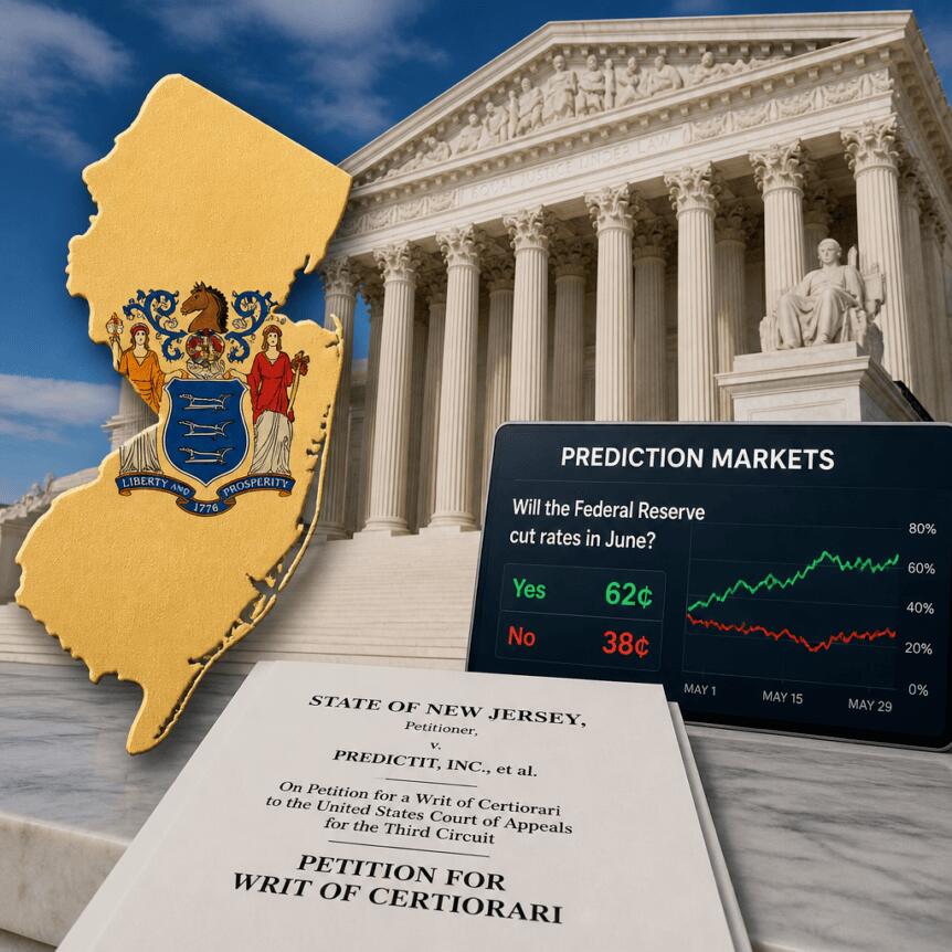 New Jersey Asks U.S. Supreme Court to Review Prediction Markets New Jersey Asks U.s. Supreme Court To Review Prediction Markets
