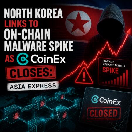 North Korea Links To On-Chain Malware Spike As Coinex Closes: Asia Express