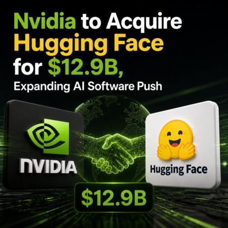Nvidia to Acquire Hugging Face for $12.9B, Expanding AI Software Push Nvidia To Acquire Hugging Face For $12.9b, Expanding Ai Software Push