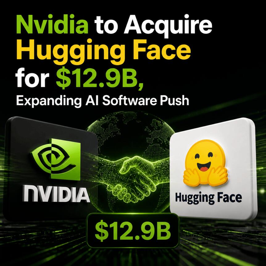 Nvidia To Acquire Hugging Face For $12.9b, Expanding Ai Software Push