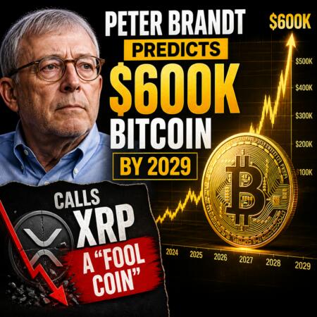 Peter Brandt Predicts $600K Bitcoin by 2029; Calls XRP a “Fool Coin” Peter Brandt Predicts $600k Bitcoin By 2029; Calls Xrp A “fool Coin”