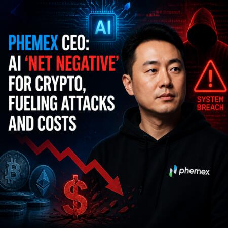 Phemex CEO: AI ‘net negative’ for crypto, fueling attacks and costs Phemex Ceo: Ai ‘net Negative’ For Crypto, Fueling Attacks And Costs