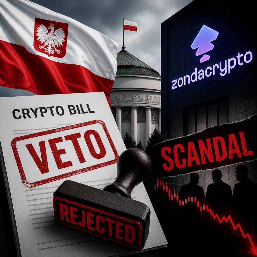 Poland Rejects Crypto Bill Veto as Zondacrypto Scandal Expands
