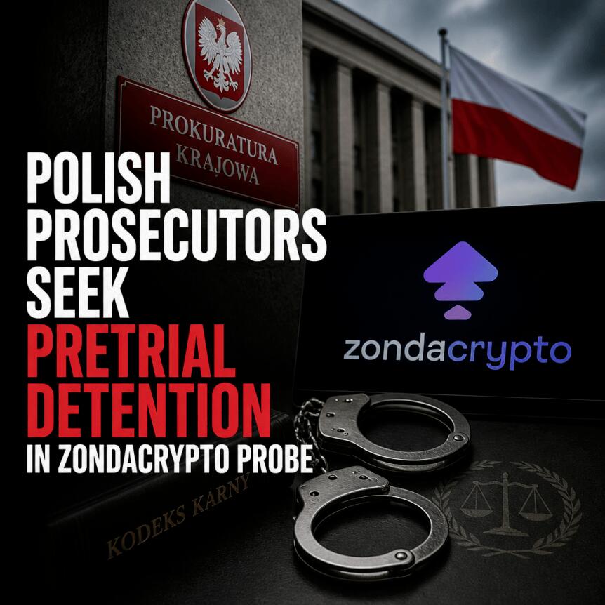 Polish Prosecutors Seek Pretrial Detention in ZondaCrypto Probe Polish Prosecutors Seek Pretrial Detention In Zondacrypto Probe