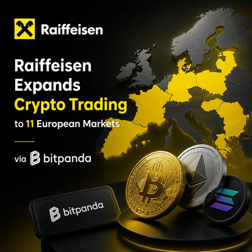 Raiffeisen Expands Crypto Trading to 11 European Markets via Bitpanda Raiffeisen Expands Crypto Trading To 11 European Markets Via Bitpanda