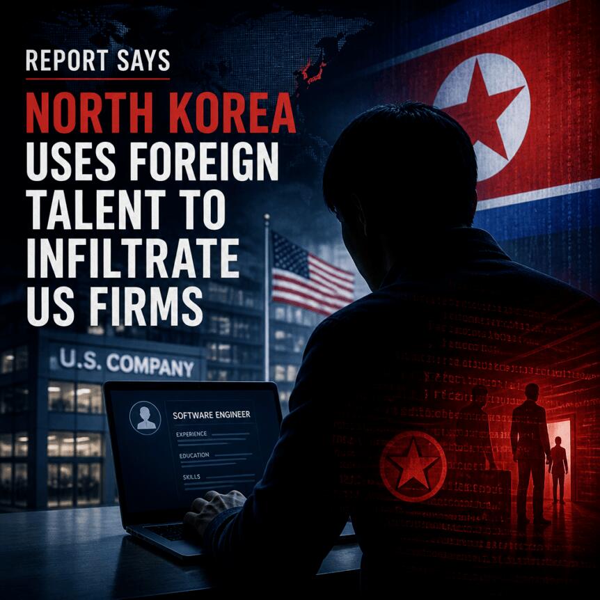 Report Says North Korea Uses Foreign Talent to Infiltrate US Firms Report Says North Korea Uses Foreign Talent To Infiltrate Us Firms