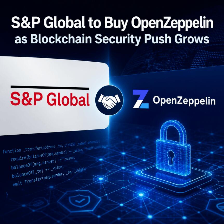 S&P Global to Buy OpenZeppelin as Blockchain Security Push Grows