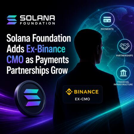 Solana Foundation Adds Ex-Binance CMO as Payments Partnerships Grow Solana Foundation Adds Ex-Binance Cmo As Payments Partnerships Grow