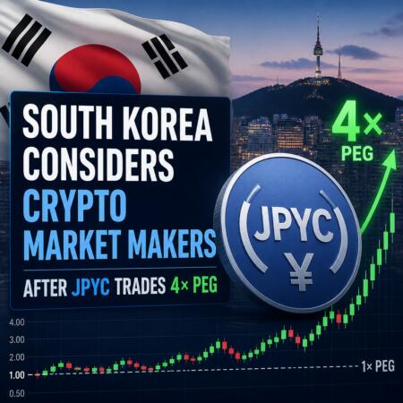 South Korea Considers Crypto Market Makers After Jpyc Trades 4× Peg