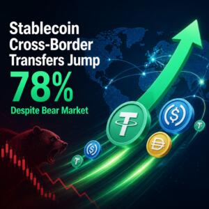 Stablecoin Cross-Border Transfers Jump 78% Despite Bear Market Stablecoin Cross-Border Transfers Jump 78% Despite Bear Market