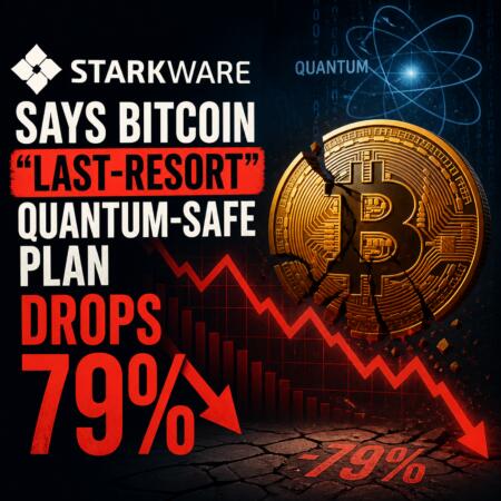 Starkware Says Bitcoin “last-Resort” Quantum-Safe Plan Drops 79%