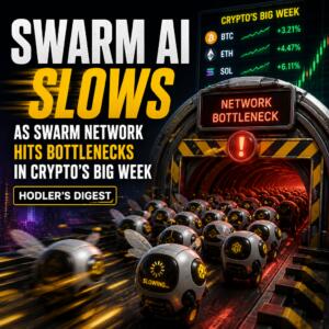 Swarm AI Slows as Swarm Network Hits Bottlenecks in Crypto’s Big Week: Hodler’s Digest Swarm Ai Slows As Swarm Network Hits Bottlenecks In Crypto’s Big Week: Hodler’s Digest
