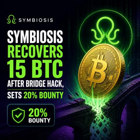 Symbiosis Recovers 15 BTC After Bridge Hack, Sets 20% Bounty Symbiosis Recovers 15 Btc After Bridge Hack, Sets 20% Bounty