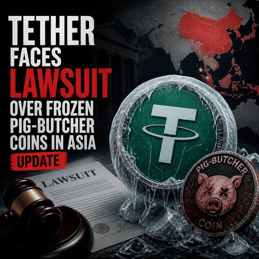 Tether Faces Lawsuit Over Frozen Pig-Butcher Coins in Asia Update Tether Faces Lawsuit Over Frozen Pig-Butcher Coins In Asia Update