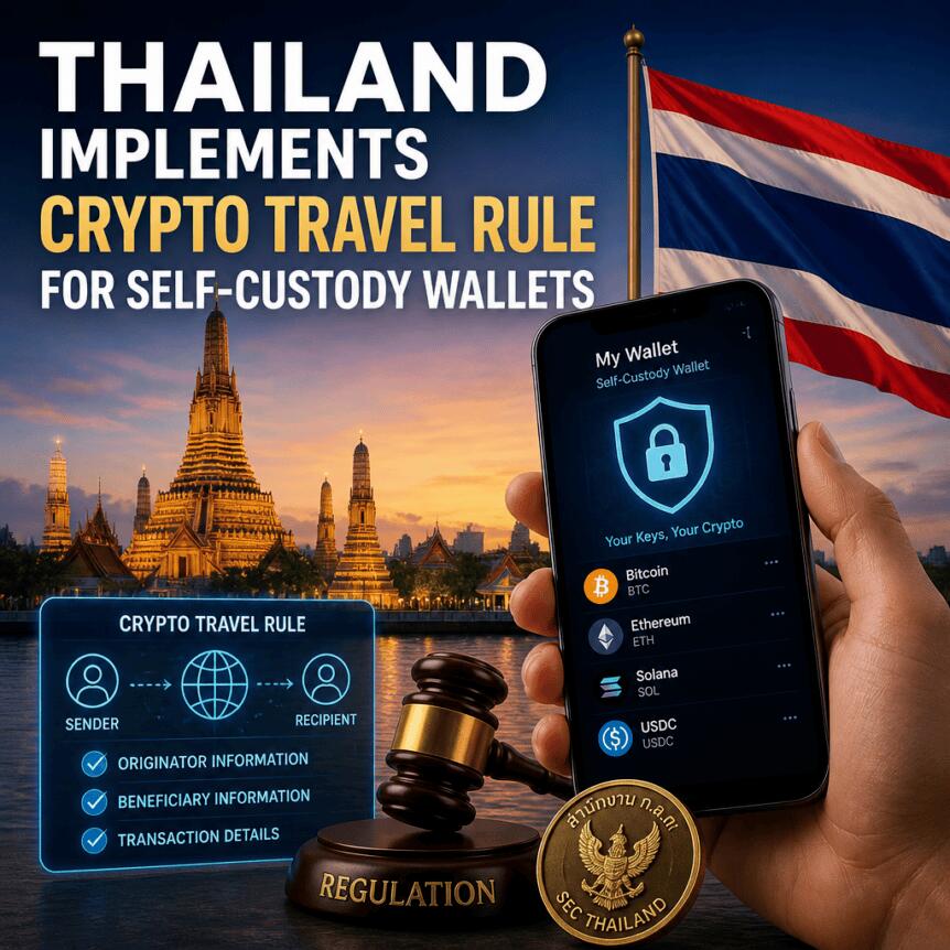 Thailand Implements Crypto Travel Rule for Self-Custody Wallets Thailand Implements Crypto Travel Rule For Self-Custody Wallets