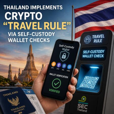 Thailand Implements Crypto “travel Rule” Via Self-Custody Wallet Checks