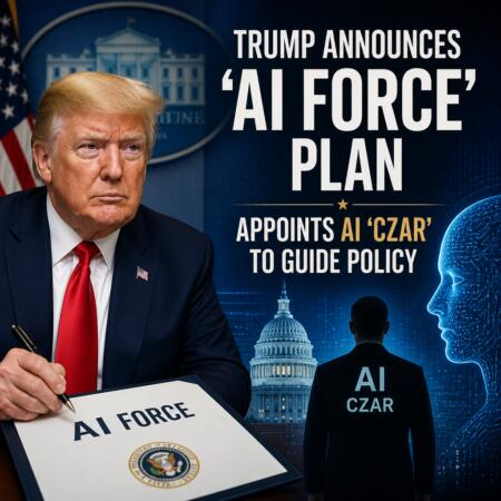 Trump Announces ‘ai Force’ Plan, Appoints Ai ‘czar’ To Guide Policy