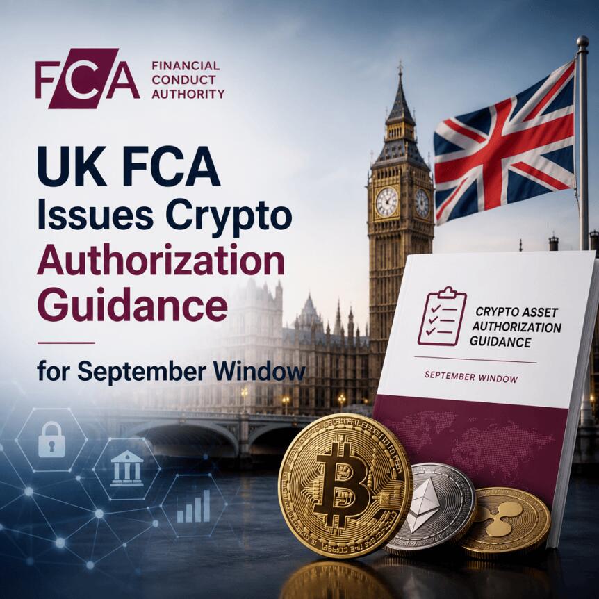 UK FCA Issues Crypto Authorization Guidance for September Window Uk Fca Issues Crypto Authorization Guidance For September Window