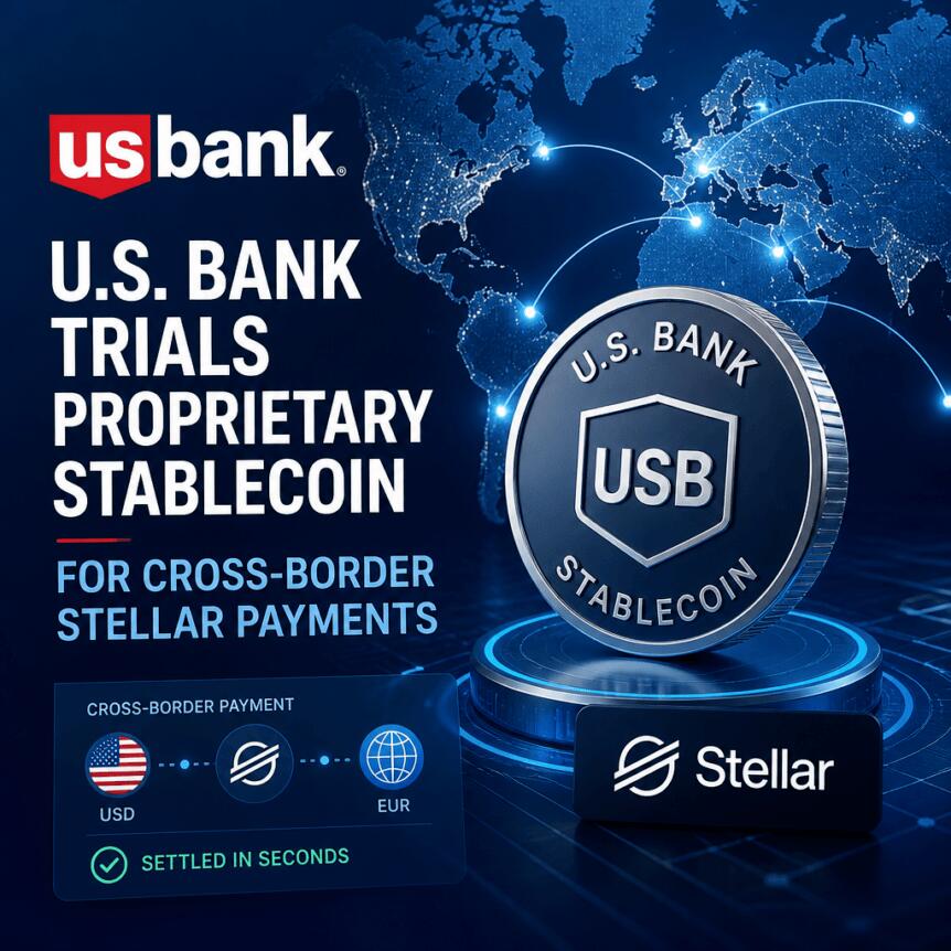 U.S. Bank Trials Proprietary Stablecoin for Cross-Border Stellar Payments U.s. Bank Trials Proprietary Stablecoin For Cross-Border Stellar Payments