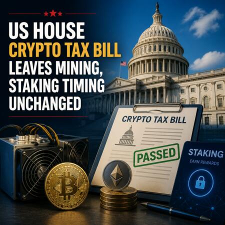 US House Crypto Tax Bill Leaves Mining, Staking Timing Unchanged Us House Crypto Tax Bill Leaves Mining, Staking Timing Unchanged