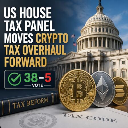 Us House Tax Panel Moves Crypto Tax Overhaul Forward, 38–5 Vote