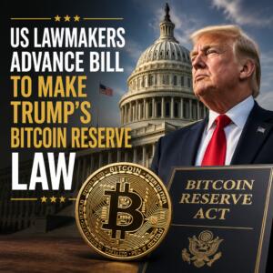 Us Lawmakers Advance Bill To Make Trump’s Bitcoin Reserve Law