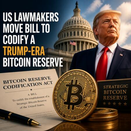 Us Lawmakers Move Bill To Codify A Trump-Era Bitcoin Reserve